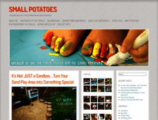 mysmallpotatoes.com screenshot