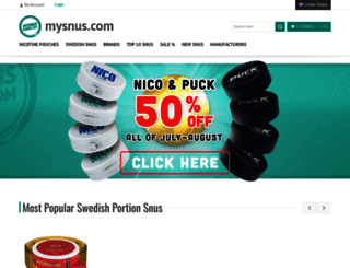 mysnus.com screenshot