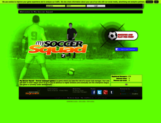 mysoccersquad.com screenshot