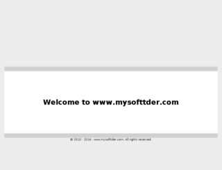 mysofttder.com screenshot