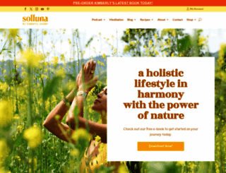 mysolluna.com screenshot