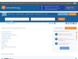 mysouthyorkshirejobs.co.uk screenshot