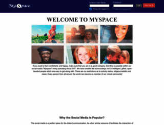 myspace.ge screenshot