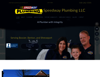 myspeedwayplumbing.com screenshot