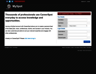 myspot.net.au screenshot