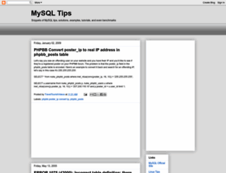 mysql-tips.blogspot.com screenshot
