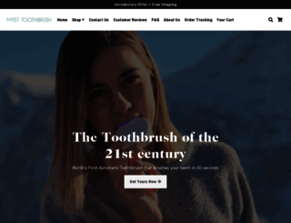 myst-toothbrush.com screenshot