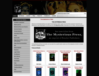 mysteriouspress.com screenshot