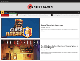 mystery-online.com screenshot