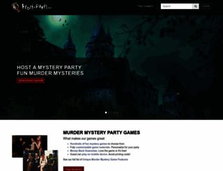 mystery.host-party.com screenshot
