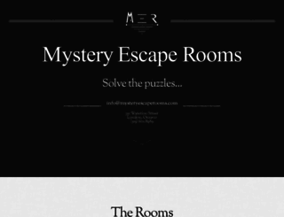 mysteryescaperooms.com screenshot