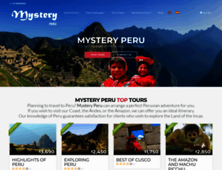 mysteryperu.com screenshot