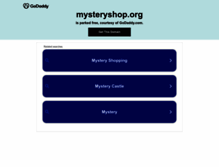 mysteryshop.org screenshot