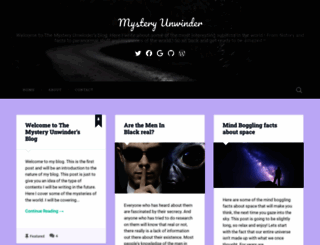 mysteryunwinder.wordpress.com screenshot