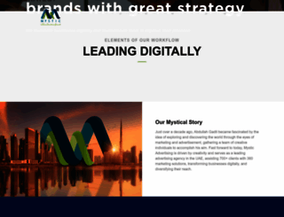 mystic-advertising.com screenshot