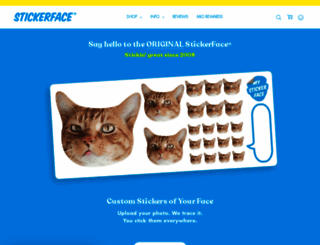 mystickerface.com screenshot