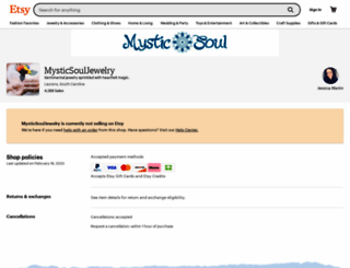 mysticsoulstudios.com screenshot