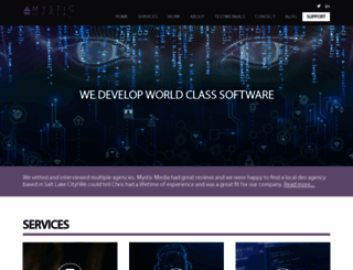 mysticwebdesign.com screenshot