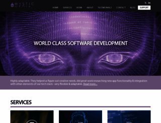 mysticwebdesign.org screenshot