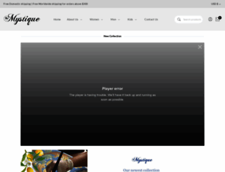 mystique-beach.com screenshot