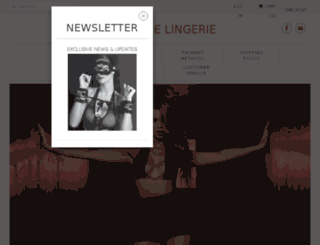 mystique-lingerie.com screenshot