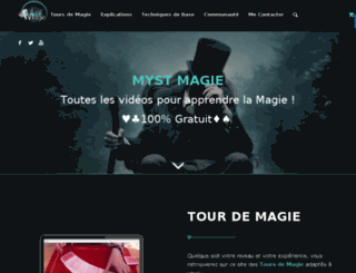mystmagie.fr screenshot