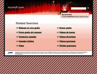 mystuff.com screenshot