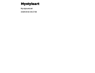 mystyleart.com screenshot
