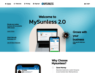 mysunless.com screenshot