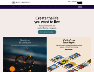 mytarotlife.com screenshot