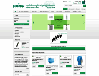 mytattooandpiercingsupplies.com screenshot