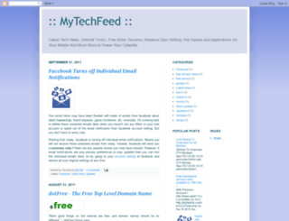 mytechfeed.blogspot.com screenshot