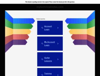 mytechnicalnotes.com screenshot