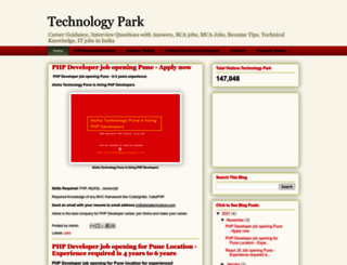 mytechnologypark.blogspot.com screenshot