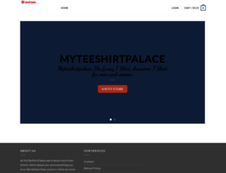 myteeshirtpalace.com screenshot