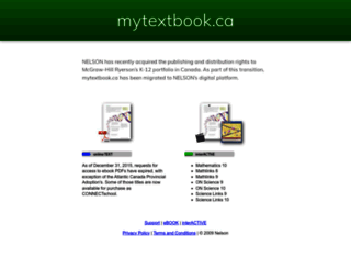 mytextbook.ca screenshot