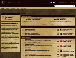 myth-weavers.com screenshot