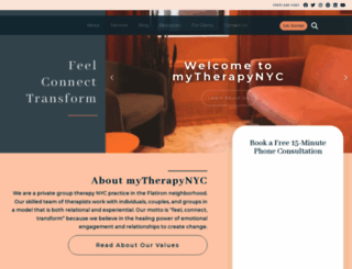 mytherapynyc.com screenshot