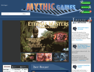 mythicgameselmira.com screenshot