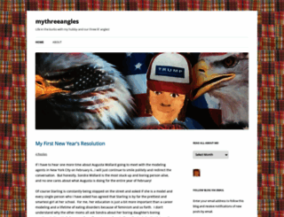 mythreeangles.wordpress.com screenshot