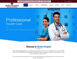 mythrihospital.net screenshot