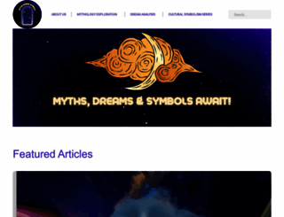 mythsdreamssymbols.com screenshot