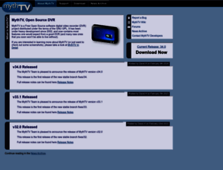 mythtv.org screenshot