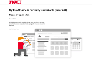 mytotalsource.tvh.com screenshot
