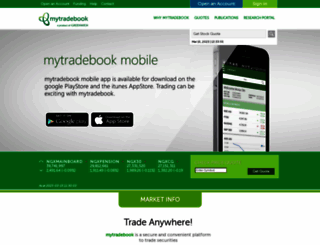 mytradebook.com screenshot