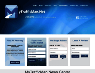 mytrafficman.net screenshot