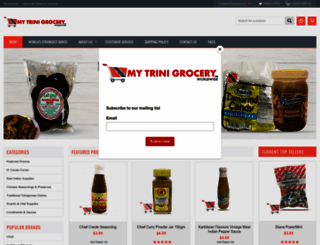 mytrinigrocery.com screenshot