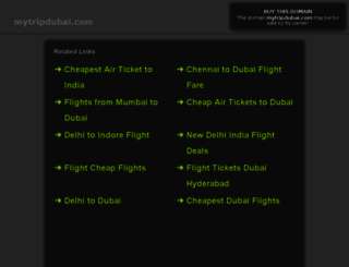 mytripdubai.com screenshot