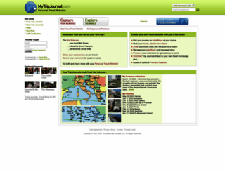 mytripjournal.com screenshot