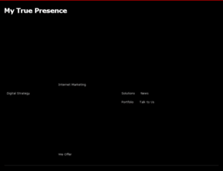 mytruepresence.com screenshot